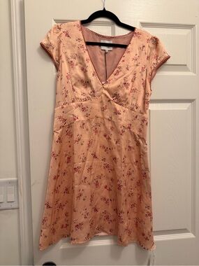 reformation belva silk dress Reformation Belva Silk Dress (in Sangre) by Reformation